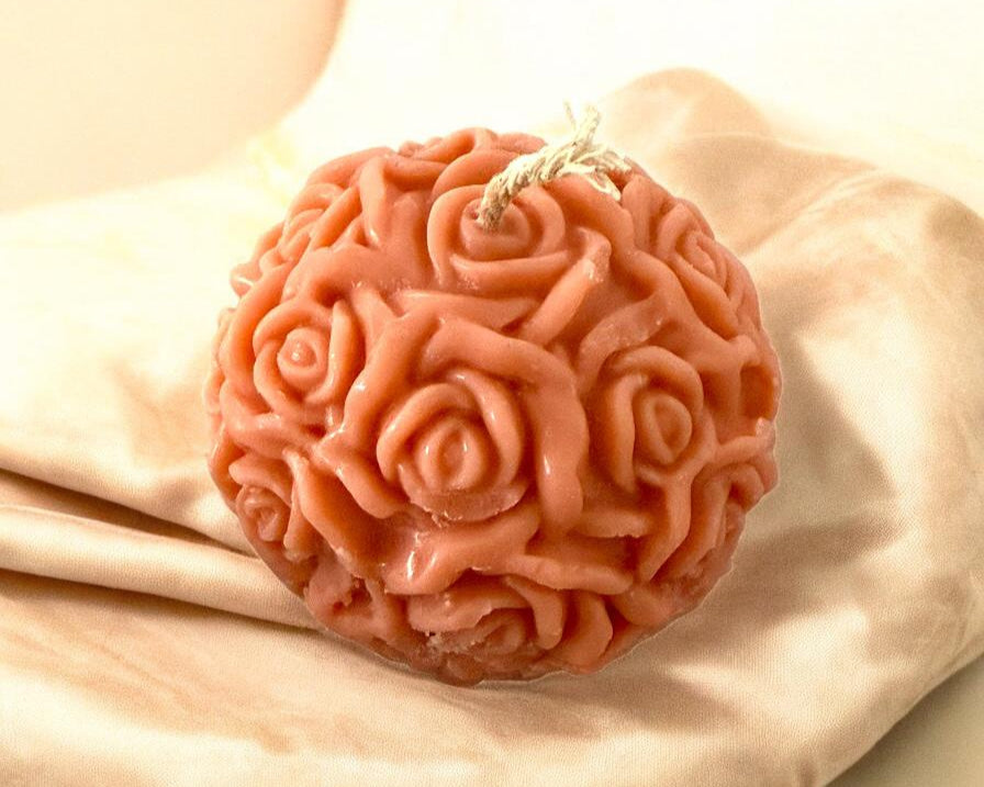 The Rose Ball 3D Candle