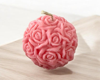 The Rose Ball 3D Candle