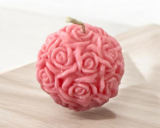 The Rose Ball 3D Candle